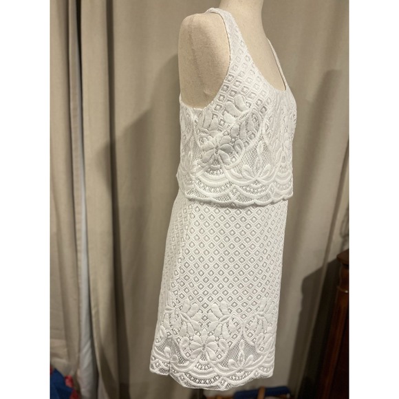 lilly‎ pulitzer dress Medium White With Lace - Picture 6 of 8